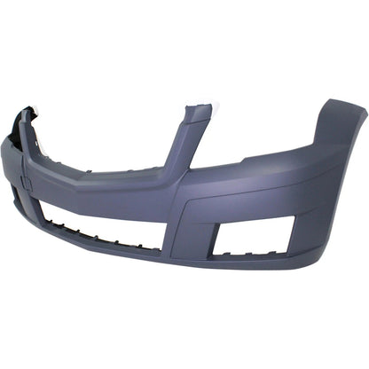 Primed Bumper Cover 2048851425 MB1000331 Replacement For Mercedes Benz GLK350 2010 2011 2012 Front Primed Plastic with Fog Light Holes