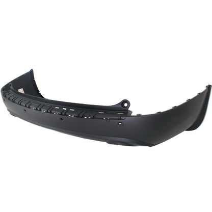Primed Bumper Cover 25992108 GM1100810 Replacement For Buick Enclave 2008 2009 2010 2011 2012 Rear with Parking Aid Sensor Holes Primed
