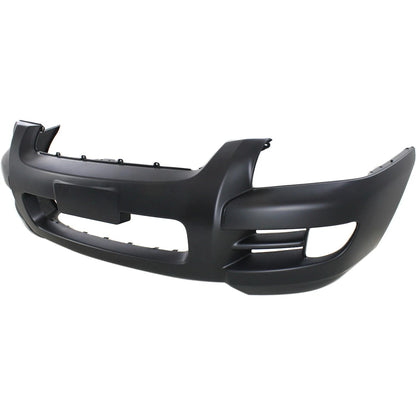 Primed Front Bumper Cover 865111F051 KI1000130 Replacement For Kia Sportage 2005 2006 2007 2008 2009 2010 Primed Bar Type with Fog Lamp Holes