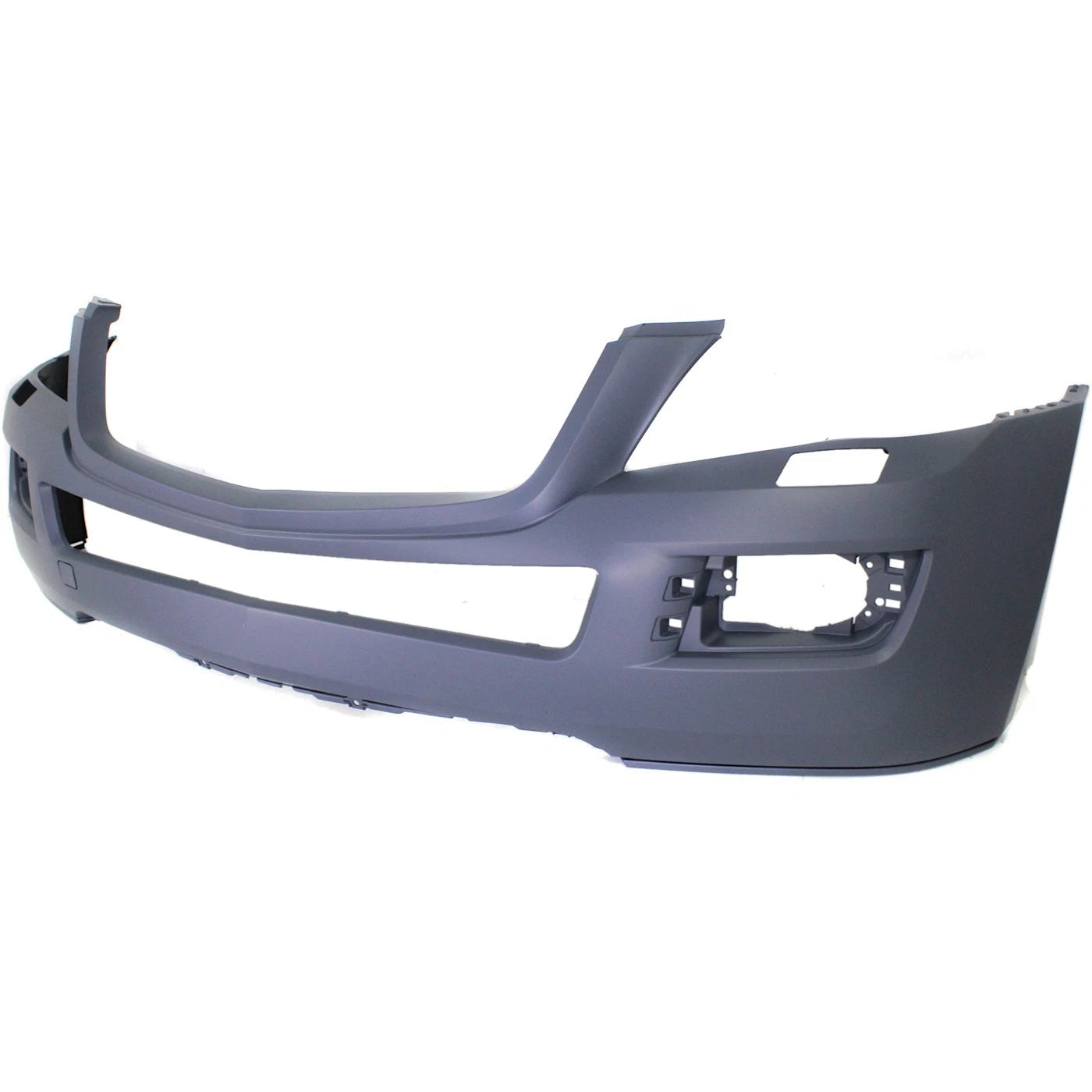 Primed Bumper Cover 16488552259999 MB1000255 Replacement For Mercedes Benz GL320 2007 2008 2009 Front with Washer Holes Curve Light Primed