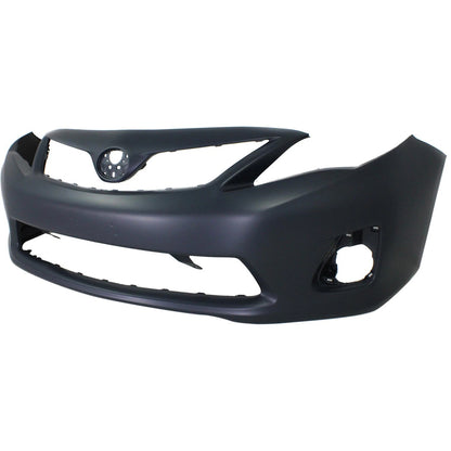 Primed Bumper Cover Fascia Front 5211912963 TO1000380 Replacement For Toyota Corolla 2011 2012 2013 Primed
