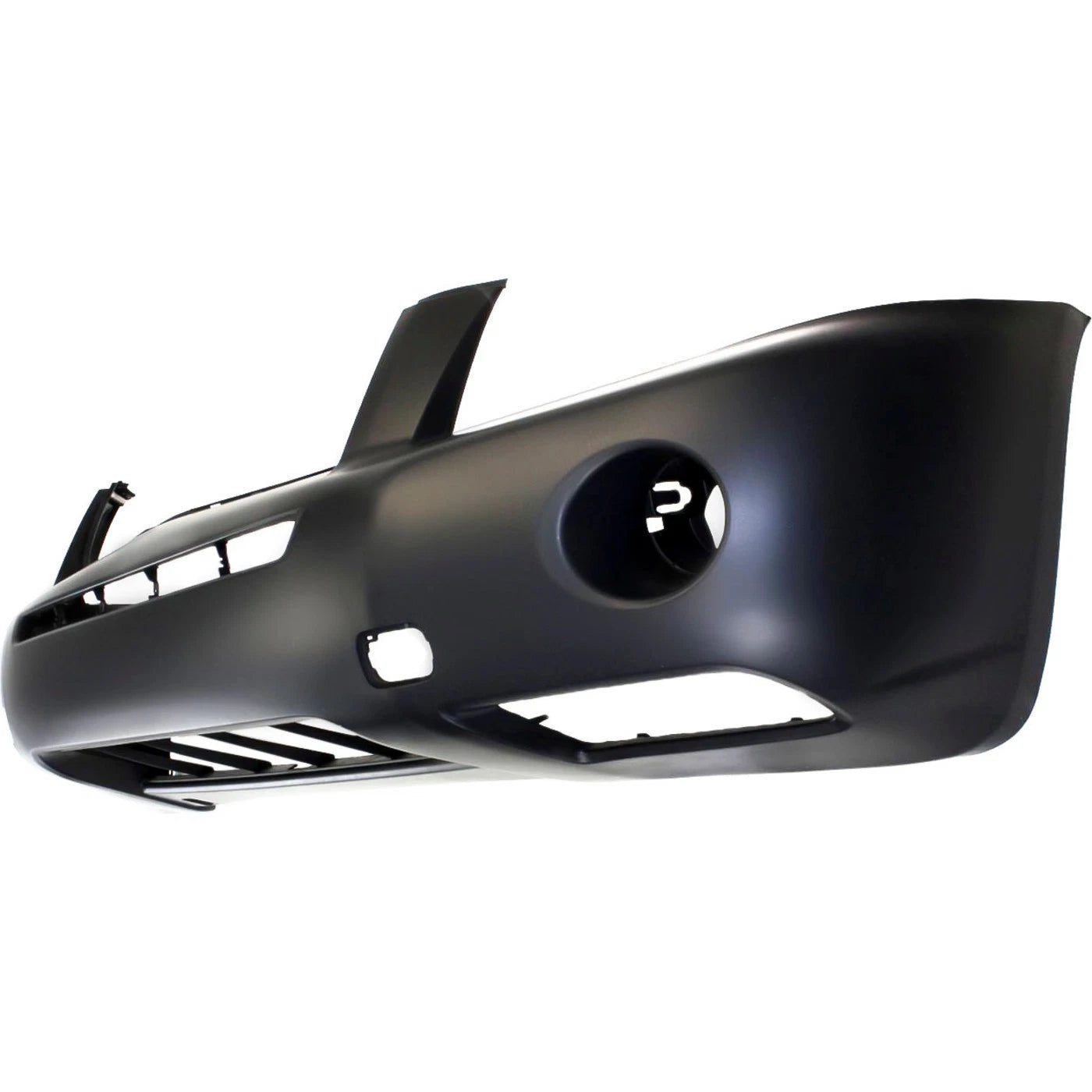 Primed Front Bumper Cover 5211948930 TO1000312 Replacement For Toyota Highlander 2006 2007 with Fog Lamp Holes Primed