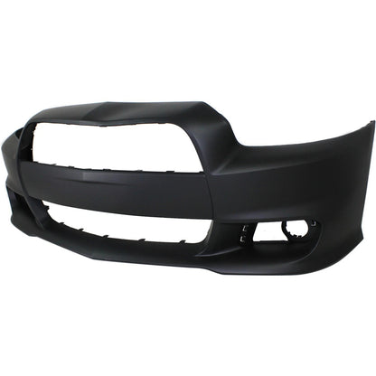 Primed Bumper Cover 68071974AB CH1000A04 Replacement For Dodge Charger 2012 2013 2014 SRT8 Model Front Plastic Primed