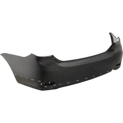 Primed Bumper Cover 5215902978 TO1100288 Replacement For Toyota Corolla 2011 2012 2013 S and XRS Models USA Built Primed Rear