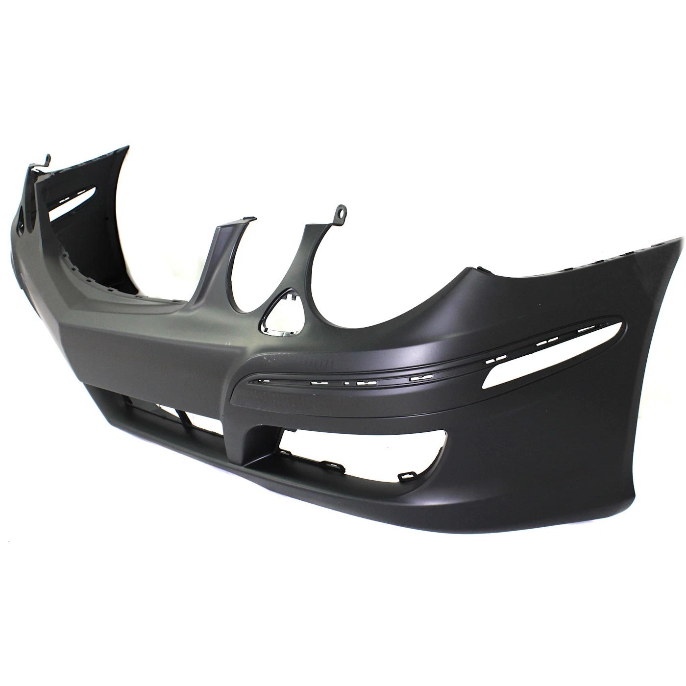 Primed Front Bumper Cover 2118802440 MB1000270 Replacement For Mercedes Benz E350 E320 2007 2008 2009 with Headlight Washer Holes