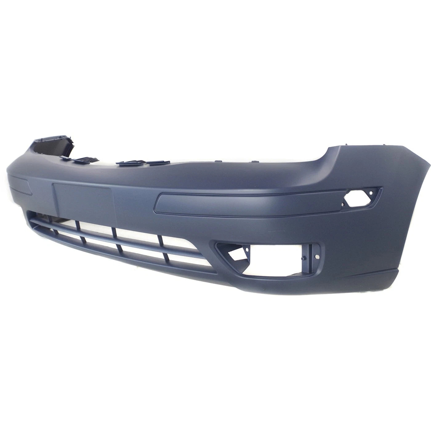 Primed Front Bumper Cover 6S4Z17D957DA FO1000572 Replacement For Ford Focus 2005 2006 2007 with Fog Lamp Holes Primed