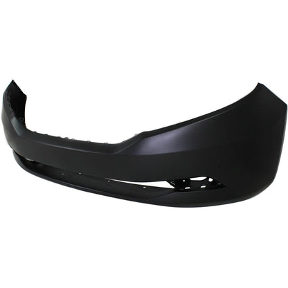 Primed Front Bumper Cover 04711TK8A91ZZ HO1000293 Replacement For Honda Odyssey 2011 2012 2013 2014 2015 2016 2017 Primed with Fog Lamp Holes