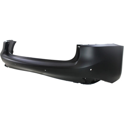 Primed Rear Bumper Cover 5215953943 LX1100169 Replacement For Lexus IS250 2014 2015 with Park Sensor Hole Primed