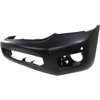 Primed Front Bumper Cover Fascia 521190C949 TO1000421 Replacement For Toyota Sequoia 2015 2016 2017 2018 2019 2020 2021 2022 Primed