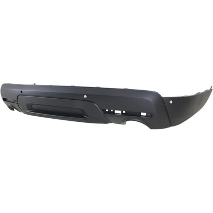 Textured Bumper Cover BB5Z17F828CA FO1115105 Replacement For Ford Explorer 2011 2012 2013 2014 2015 With Sensor Holes Rear Lower Textured