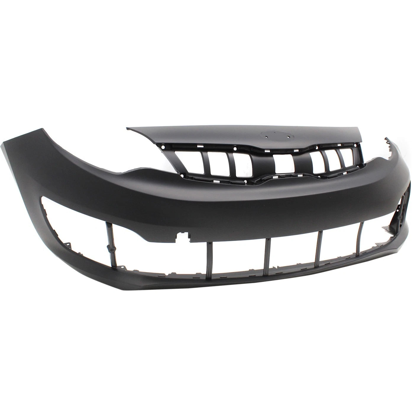 Primed Front Bumper Cover Replacement For Kia Rio Sedan 2016 2017 Primed KI1000177 865111W500