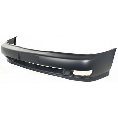 Primed Front Bumper Cover F20221M325 NI1000162 Replacement For Nissan Sentra 1998 Replacement For Nissan 200SX 1995 1996 1997 Primed with Fog Lamp Holes