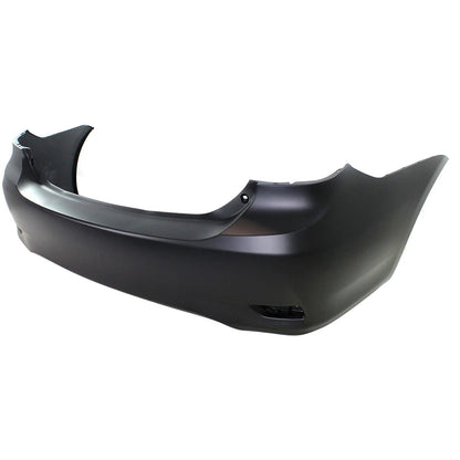 Primed Rear Bumper Cover 5215902977 TO1100287 Replacement For Toyota Corolla 2011 2012 2013 Base CE LE North America Built Primed