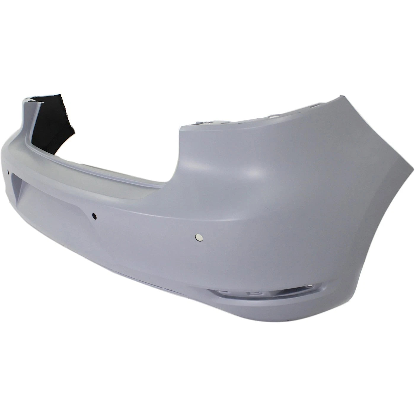 Primed Bumper Cover 5K6807417HGRU VW1100184 Replacement For Volkswagen Golf 2010 2011 2012 2013 2014 Rear Primed With Park Sensor Holes