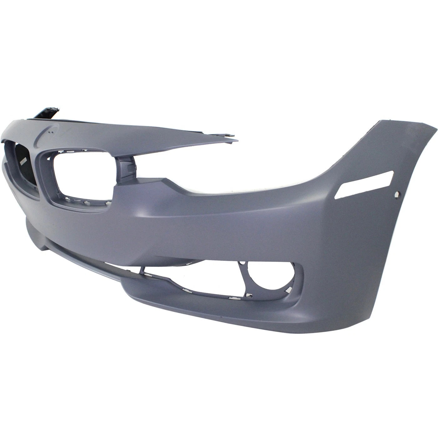 Primed Front Bumper Cover 51117293013 BM1000263 Replacement For BMW 328i 2012 2013 2014 2015 Standard Type with PDC/IPAS Holes Primed