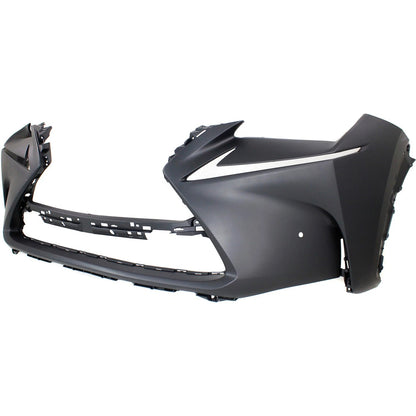 Primed Front Bumper Cover 5211978912 LX1000301 Replacement For Lexus NX200t 2015 2016 2017 Primed with Parking Aid Sensor Holes