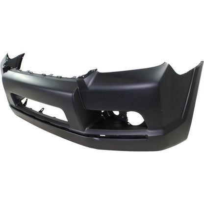 Primed Front Bumper Cover 5211935906 5211935909 TO1000364 Replacement For Toyota 4Runner 2010 2011 2012 2013 Limited Model With Chrome Trim Primed