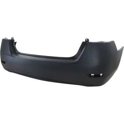 Primed Bumper Cover 850223SH0J NI1100292 Replacement For Nissan Sentra 2013 2014 2015 S SL SV Standard Type Rear Primed