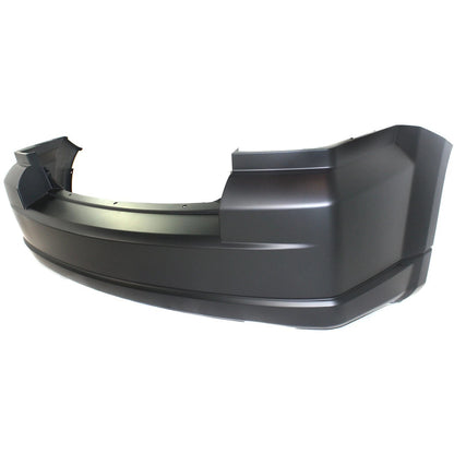 Primed Bumper Cover 1AM25TZZAE CH1100866 Replacement For Dodge Caliber 2007 2008 2009 2010 2011 2012 Rear Plastic Primed with Exhaust Hole
