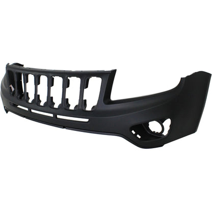 Primed Bumper Cover Replacement For Jeep Compass 2011 2012 2013 2014 2015 2016 2017 Front Upper 68109861AD 68109861AC