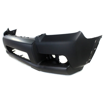 Primed Front Bumper Cover 5211935905 5211935908 TO1000366 Replacement For Toyota 4Runner 2010 2011 2012 2013 with Fog Lamp Holes Primed