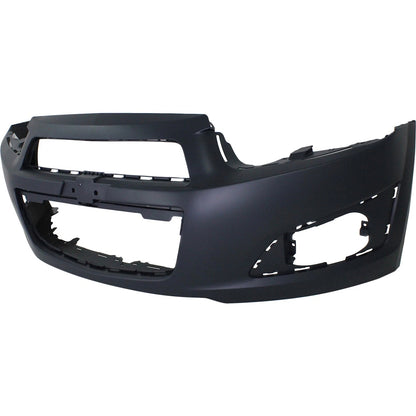 Primed Front Bumper Cover 95245182 GM1000928 Replacement For Chevrolet Sonic 2012 2013 2014 2015 2016 LS LT LTZ Models Primed