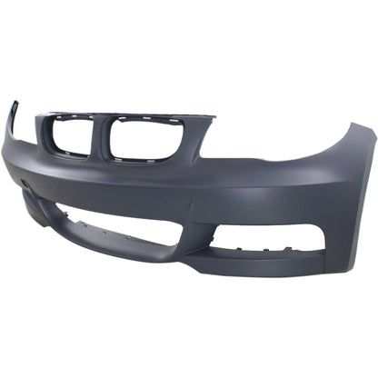 Primed Front Bumper Cover 51118057506 51118057507 BM1000208 Replacement For BMW 128i 135i 2008 2009 2010 2011 2012 2013 with M Package Primed
