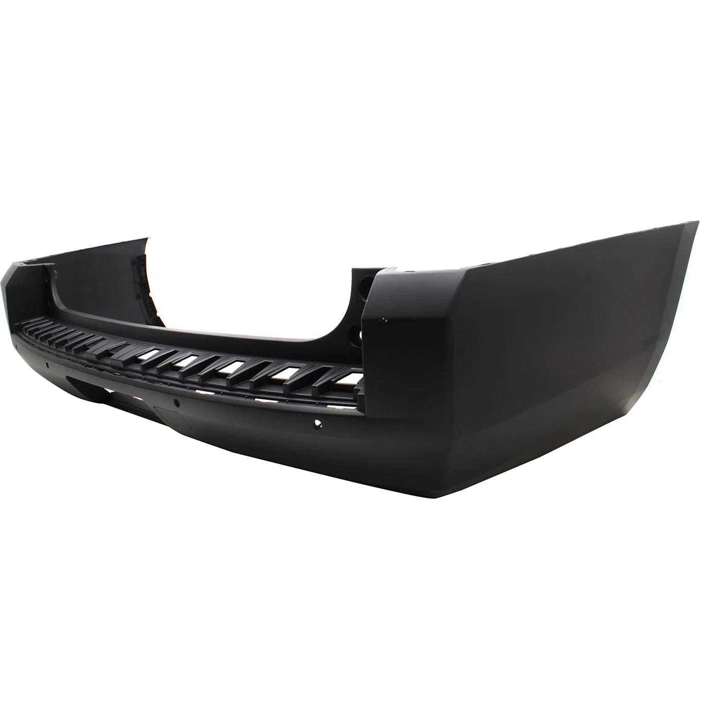 Primed Rear Bumper Cover Fascia 23324499 GM1100943 Replacement For Chevy Suburban 2015 2016 with Parking Aid Sensor Holes Primed