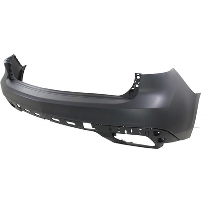 Primed Bumper Cover 04715TZ5A90ZZ AC1100170 Replacement For Acura MDX 2014 2015 2016 SH-AWD Model Rear Plastic Primed