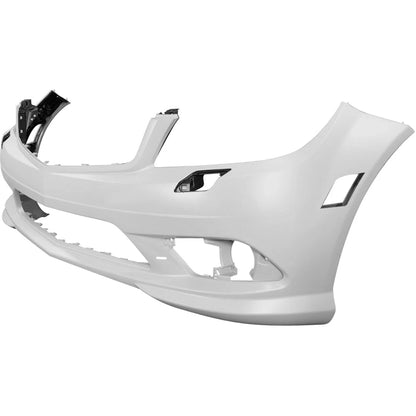 Primed Front Bumper Cover 2048857625 MB1000295 Replacement For Mercedes-Benz C300 C350 2008 2009 2010 2011 Primed with AMG Styling Package