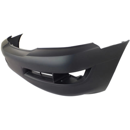 Primed Front Bumper Cover 5211960938 LX1000140 Replacement For Lexus GX470 2003 2004 2005 2006 2007 2008 2009 with Fog Lamp Holes Primed