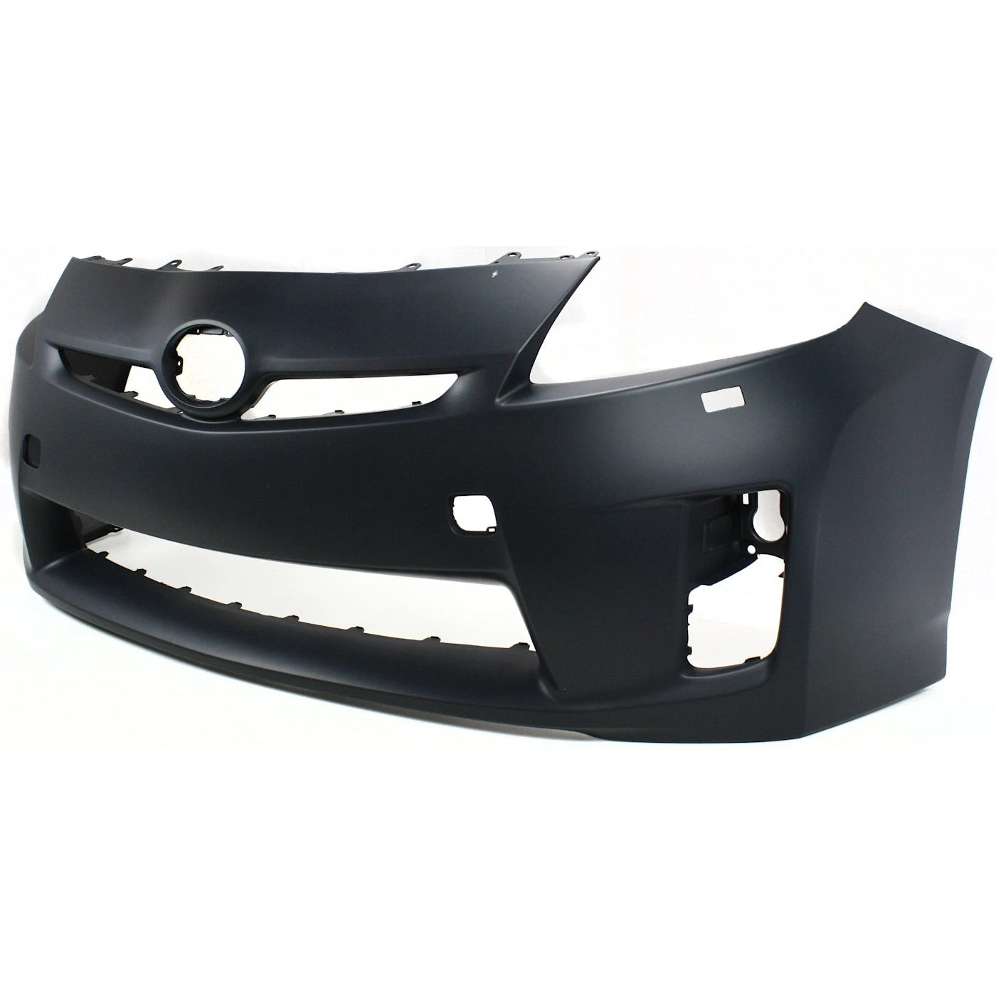 Primed Front Bumper Cover 5211947919 TO1000361 Replacement For Toyota Prius 2010 2011 with Fog Lamp Holes Primed