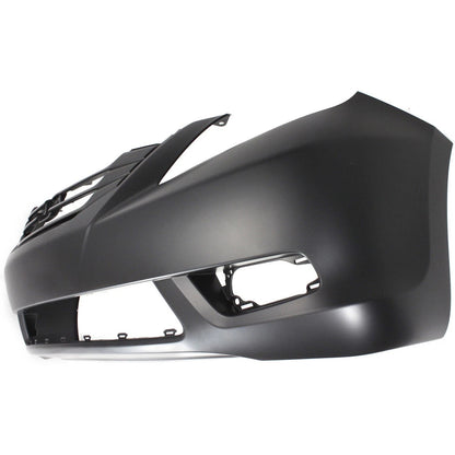 Primed Front Bumper Cover 04711SHJA91ZZ HO1000257 Replacement For Honda Odyssey 2008 2009 2010 with Fog Lamp Holes Primed