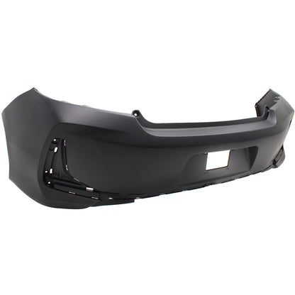 Primed Rear Bumper Cover Fascia 71501T3LA50ZZ HO1100294 Replacement For Honda Accord 2016 2017 Coupe Primed
