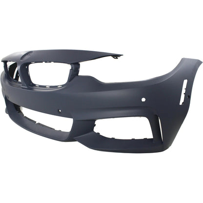 Primed Bumper Cover Fascia Front 51118061927 BM1000338 Replacement For BMW 440i xDrive Gran Coupe 430i 435i 428i 2014 2015 2016 Primed