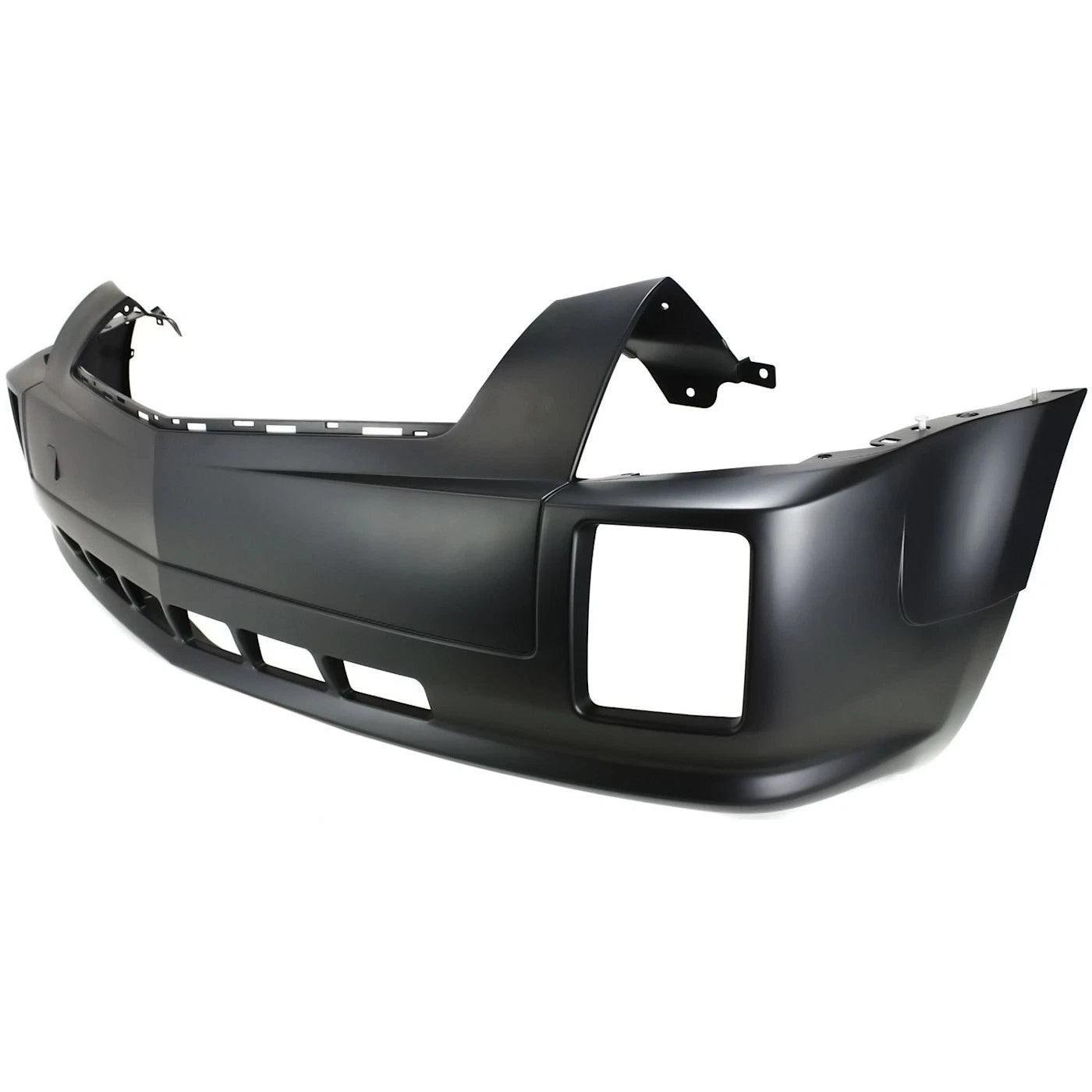 Primed Front Bumper Cover 19121106 GM1000696 Replacement For Cadillac SRX 2004 2005 2006 2007 2008 2009 Base with Fog Lamp Holes Primed
