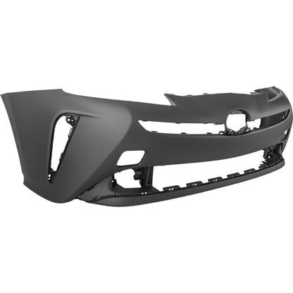 Primed Front Bumper Cover TO1000457 5211947978 Replacement For Toyota Prius 2019 2020 2021 2022 Primed