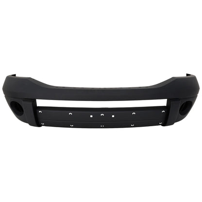 Primed Front Bumper Cover 68001358AA CH1000872 Replacement For Dodge Ram 1500 2006-2008 Replacement For Ram 2500 3500 2006 2007 2008 2009 Primed with Chrome Insert