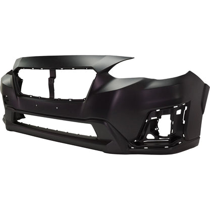 Primed Bumper Cover Fascia Front 57704FL010 SU1000187 Replacement For Subaru Crosstrek 2018 2019 2020 Primed