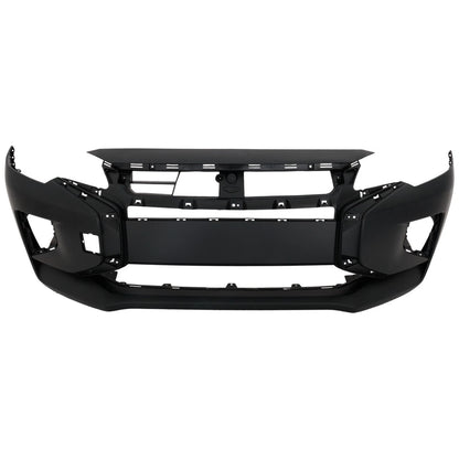 Primed Bumper Cover Fascia Front 6400J974 MI1000352 Replacement For Mitsubishi Mirage G4 2021 2022 2023 2024 Primed