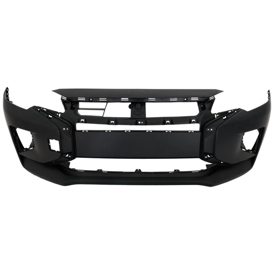Primed Bumper Cover Fascia Front 6400J974 MI1000352 Replacement For Mitsubishi Mirage G4 2021 2022 2023 2024 Primed