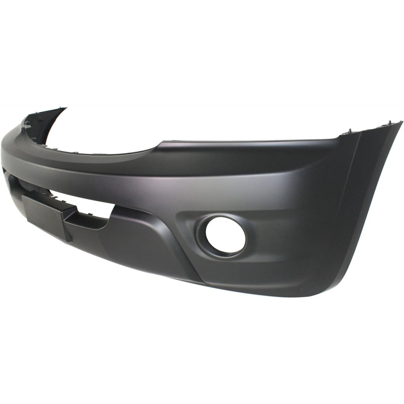 Primed Front Bumper Cover 865113E512 KI1000135 Replacement For Kia Sorento 2007 2008 2009 Primed with Fog Lamp Holes