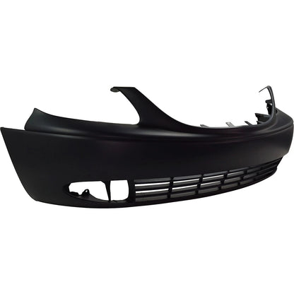 Primed Bumper Cover Fascia Front 5018610AA CH1000319 Replacement For Chrysler Town & Country 2001 2002 2003 2004 Primed