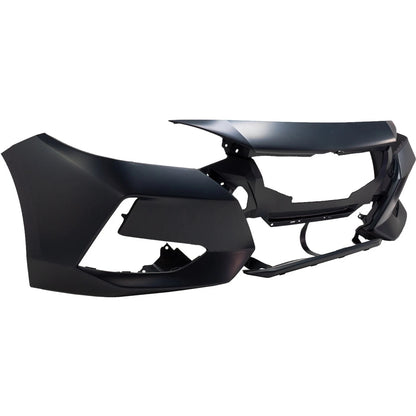 Primed Bumper Cover Fascia 620226LB0J NI1000330 Replacement For Nissan Sentra 2020 2021 2022 2023 Front Primed S/S Plus/SV Trims