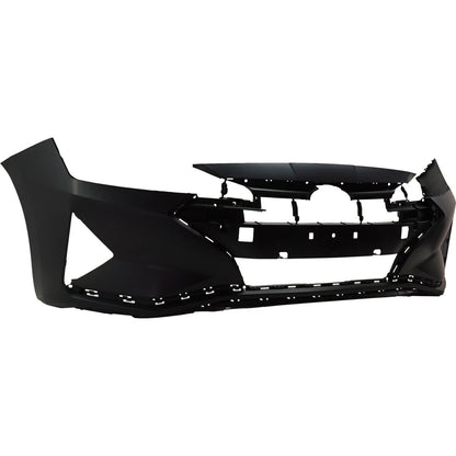 Primed Bumper Cover Fascia Front Replacement For Hyundai Elantra 2019 2020 86511F3500