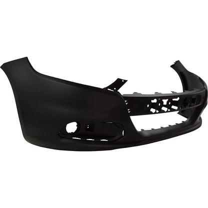 Primed Bumper Cover Fascia Front CH1000A29 1TS71TZZAF Replacement For Dodge Dart 2013 2014 2015 2016 Primed