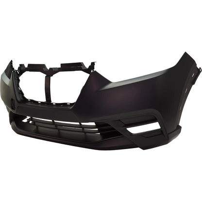 Primed Primed Bumper Cover Fascia Front 620225RB0J NI1000322 Replacement For Nissan Kicks 2018 2019