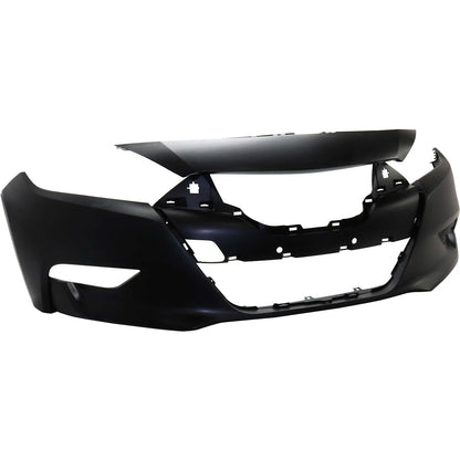 Primed Bumper Cover Fascia Front NI1000309 620224RA0H Replacement For Nissan Maxima 2016 2017 2018 Primered
