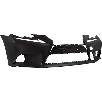 Primed Front Bumper Cover 521195E909 LX1000261 Replacement For Lexus IS250 2014 2015 F Sport Replacement For Lexus IS300 F Sport 2006 Primed