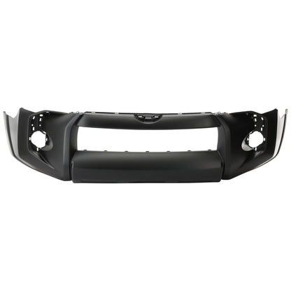 Primed Front Bumper Cover 5211935918 5211935912 TO1000405 Replacement For Toyota 4Runner 2014 2015 2016 2017 2018 2019 2020 2021 2022 2023 2024 Primed With Fog Lamp Holes